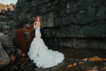 Disney Fairy Tale Weddings Collection 138256 #3 Ivory thumbnail