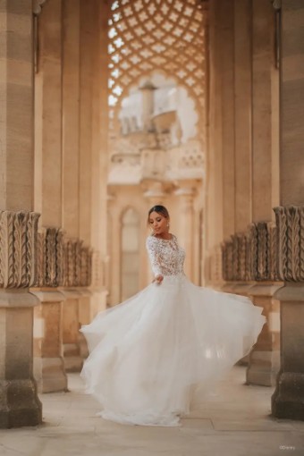 Disney Fairy Tale Weddings Collection 138258 #1 Sand/Champagne/Ivory/Nude thumbnail