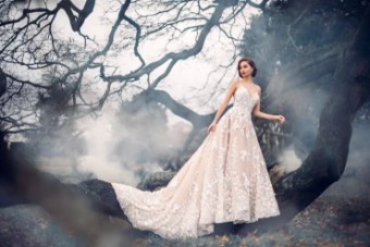 Disney Fairy Tale Weddings Collection 137011 #2 Mocha/Champagne/Ivory/Nude thumbnail
