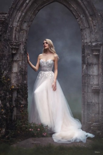 Disney Fairy Tale Weddings Collection 138278 #7 Sand/Champagne/Ivory/Nude thumbnail