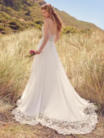 Rebecca Ingram 138100 #5 All Ivory w Ivory Illusion thumbnail