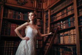 Disney Fairy Tale Weddings Collection 137006 #1 Champagne/Ivory/Nude thumbnail