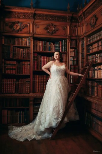 Disney Fairy Tale Weddings Collection 137006 #6 Champagne/Ivory/Nude thumbnail