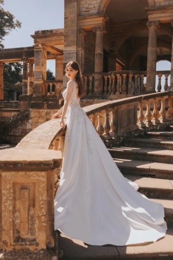 Disney Fairy Tale Weddings Collection 138285 #4 Ivory/Nude thumbnail