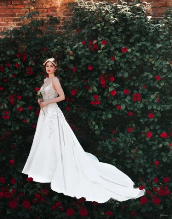 Disney Fairy Tale Weddings Collection 138285 #1 Ivory/Nude thumbnail
