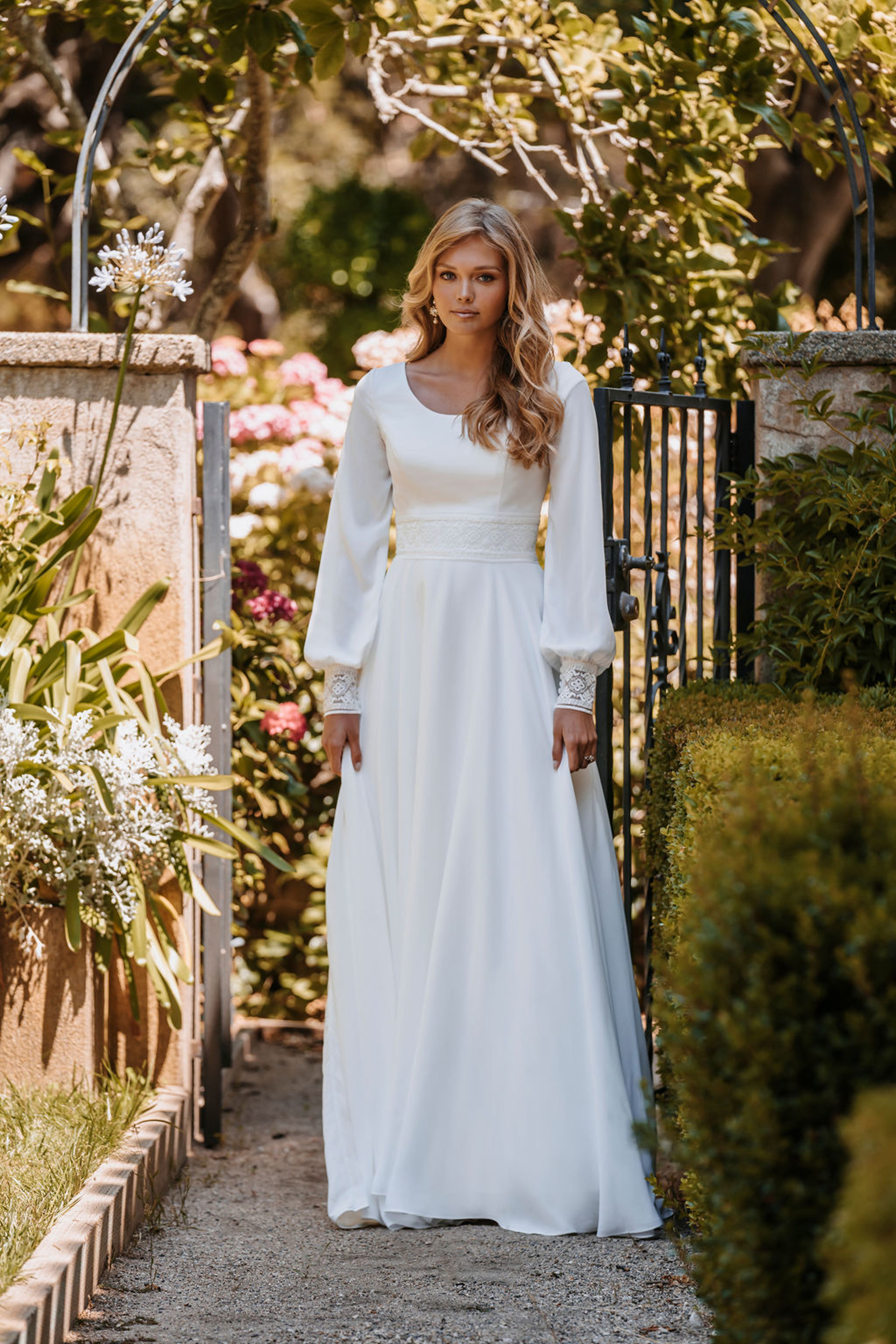 Allure long outlet sleeve wedding dress