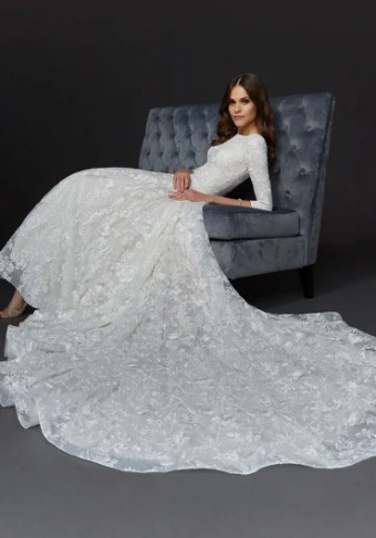 Morilee 138383 #5 ivory/champagne thumbnail