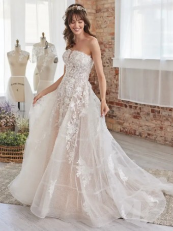 Sottero and Midgley 138169 #9 Ivory/Nude (Natural Illusion) thumbnail