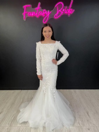 Oksana Mukha 138731 #10 Ivory / Soft Blush thumbnail