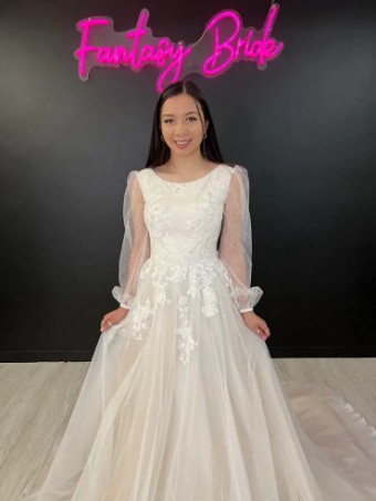 Oksana Mukha 138726 #10 Ivory / Soft Blush thumbnail