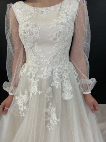 Oksana Mukha 138726 #16 Ivory / Soft Blush thumbnail