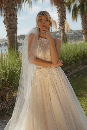 Oksana Mukha 138726 #14 Ivory / Soft Blush thumbnail