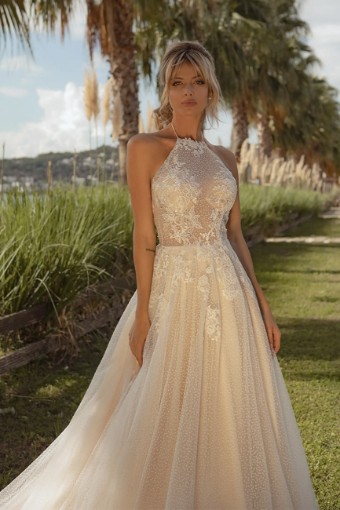 Oksana Mukha 138726 #11 Ivory / Soft Blush thumbnail
