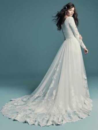 Maggie Sottero 131032 Overskirt #1 default Ivory thumbnail