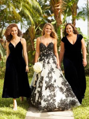 House of Wu 138813 #1 Black/Blush/Oyster thumbnail
