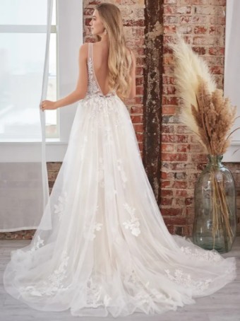 Maggie Sottero 139192 #2 Ivory over Soft Nude (Natural Illusion) thumbnail