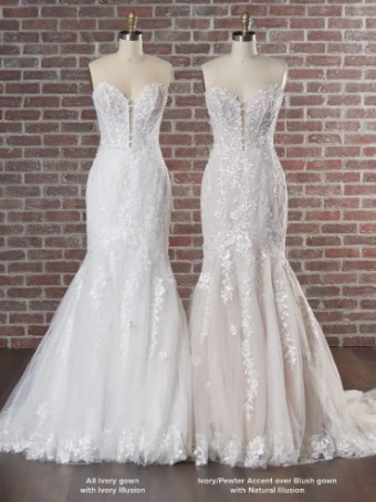 Maggie Sottero 139164 #8 Ivory/Pewter Accent over Blush (Natural Illusion) thumbnail