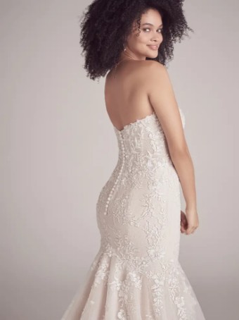 Maggie Sottero 139164 #5 Ivory/Pewter Accent over Blush (Natural Illusion) thumbnail