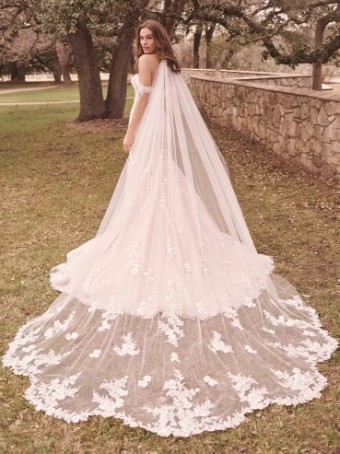 Maggie Sottero 139164 #16 Ivory/Pewter Accent over Blush (Natural Illusion) thumbnail