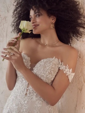 Maggie Sottero 139164 #9 Ivory/Pewter Accent over Blush (Natural Illusion) thumbnail