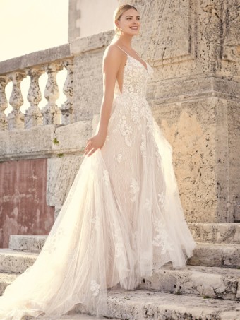 Sottero and Midgley 137187 #3 Ivory/Blush (Natural Illusion) thumbnail