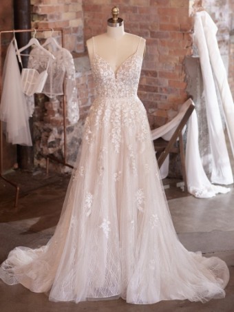 Sottero and Midgley 137187 #4 Ivory/Blush (Natural Illusion) thumbnail