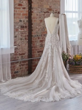 Sottero and Midgley 138165 #7 Mocha/Iv/Nude thumbnail