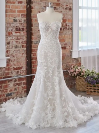 Sottero and Midgley 138172 #7 Ivory / Soft Blush thumbnail