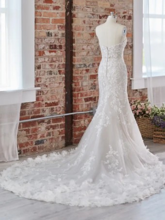 Sottero and Midgley 138172 #8 Ivory / Soft Blush thumbnail
