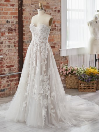 Sottero and Midgley 138175 #7 Mocha/Iv/Nude thumbnail