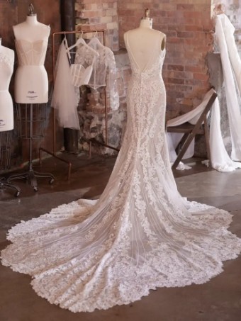 Sottero and Midgley 137182 #8 Iv/Nude (Natural Illusion) thumbnail