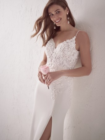 Maggie Sottero 139158 Overskirt #6 Ivory thumbnail