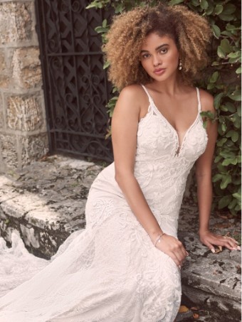 Maggie Sottero 136140 #2 Ivory/Mauve/Nude thumbnail