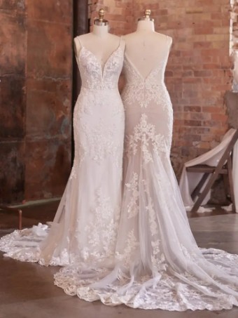 Maggie Sottero 137159 #11 Ivory/Nude (Natural Illusion) thumbnail