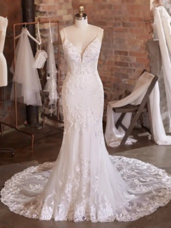 Maggie Sottero 137159 #7 Ivory/Nude (Natural Illusion) thumbnail