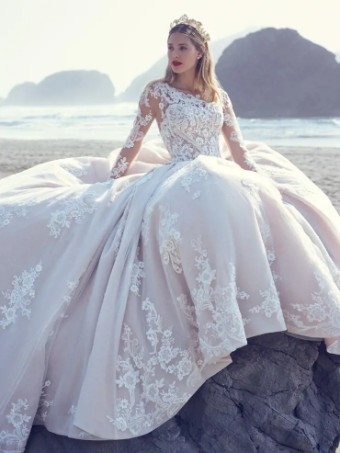 Sottero and Midgley 138171 #3 Ivory/Nude (Natural Illusion) thumbnail