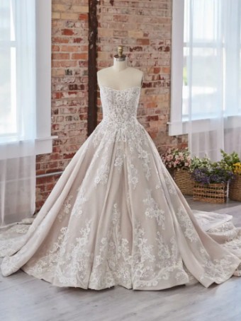 Sottero and Midgley 138171 #53 Ivory/Nude (Natural Illusion) thumbnail