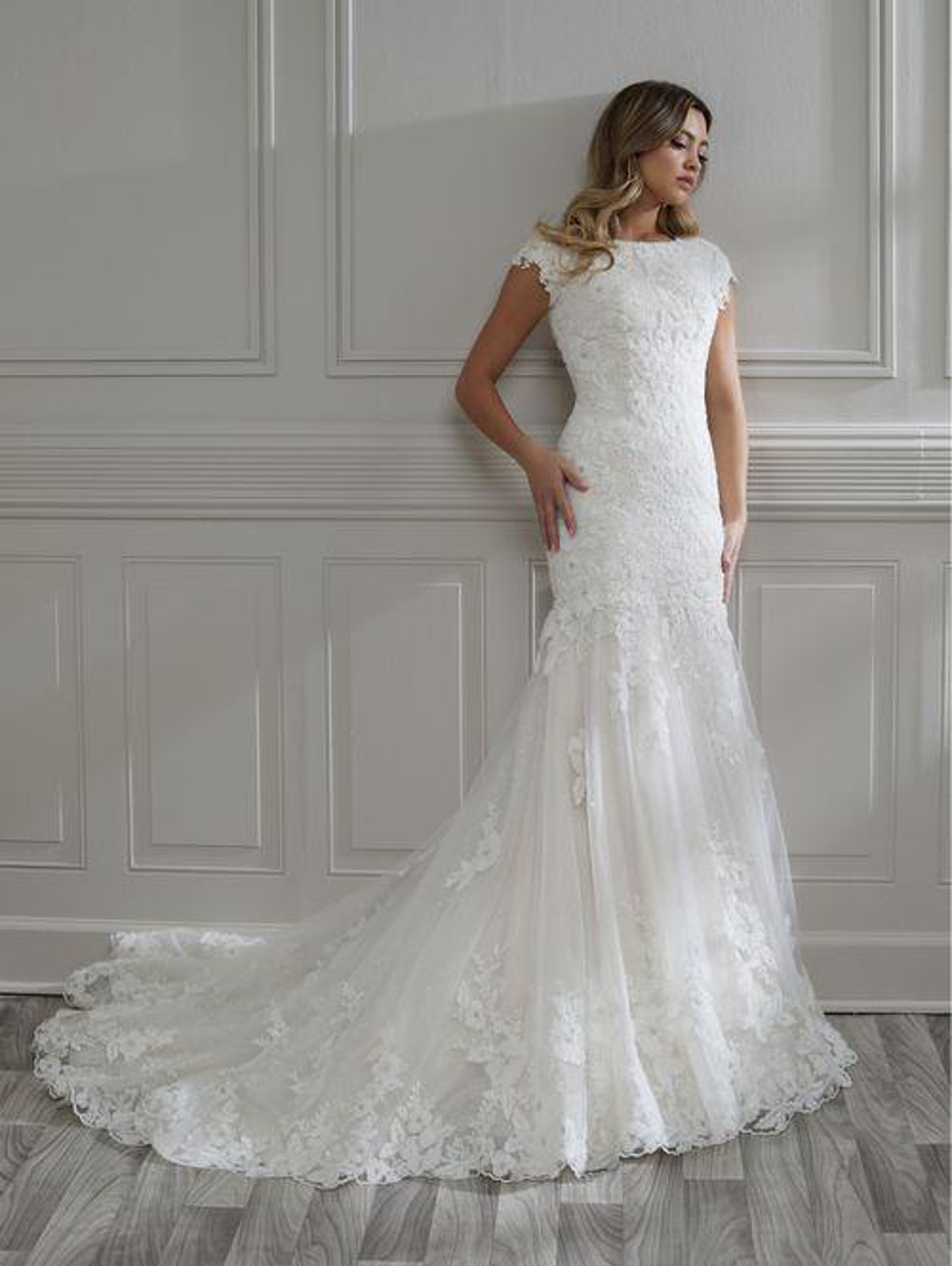Ivory silver wedding dress top