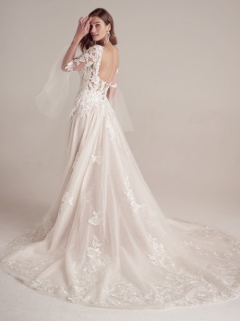 Maggie Sottero 139150 #8 Ivory/Mauve/Nude thumbnail