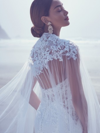 Maggie Sottero 139193 Cape #2 Ivory thumbnail