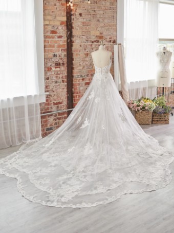 Maggie Sottero 138180 Overskirt #1 Ivory thumbnail