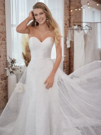Maggie Sottero 139015 Overskirt #0 default Ivory thumbnail