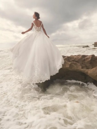 Sottero and Midgley 136199 Overskirt #0 default Ivory thumbnail