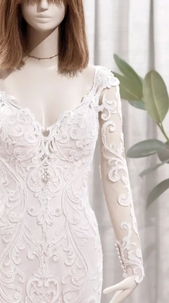 Sottero and Midgley 136198-Sleeves #0 default Ivory thumbnail