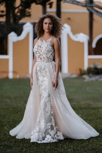 Allure 139214 Overskirt #0 default Champagne/Ivory thumbnail