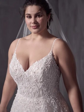 Sottero and Midgley 139185 #4 Ivory/Mauve thumbnail