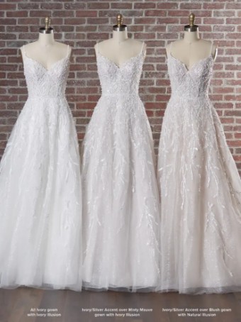 Sottero and Midgley 139185 #14 Ivory/Mauve thumbnail
