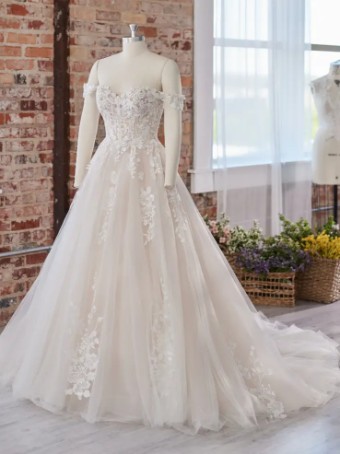 Maggie Sottero 138139 #6 Ivory / Soft Blush thumbnail