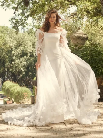 Maggie Sottero 138077 Overskirt #4 default Ivory thumbnail