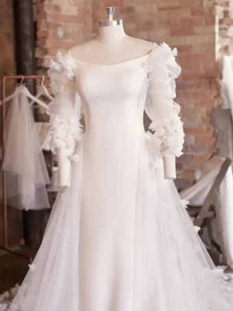 Maggie Sottero 138077 Overskirt #2 Ivory thumbnail